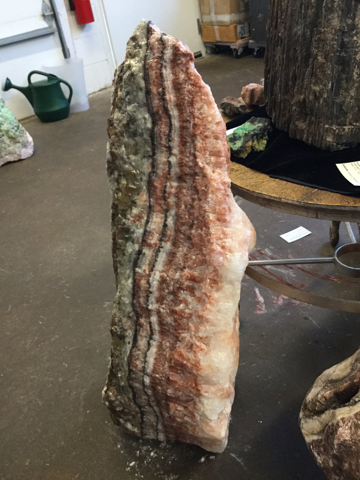 #RC2 Huge Rare Rainbow Calcite Boulder