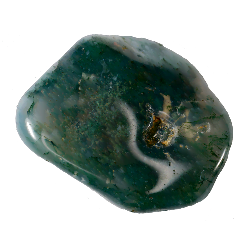 #AGMM2 – Green Moss Agate | GeoRarities