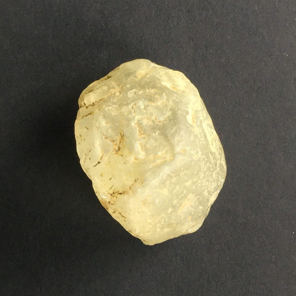 Topaz Natural Yellow Alluvial Crystal TOP6-#TOP6-2
