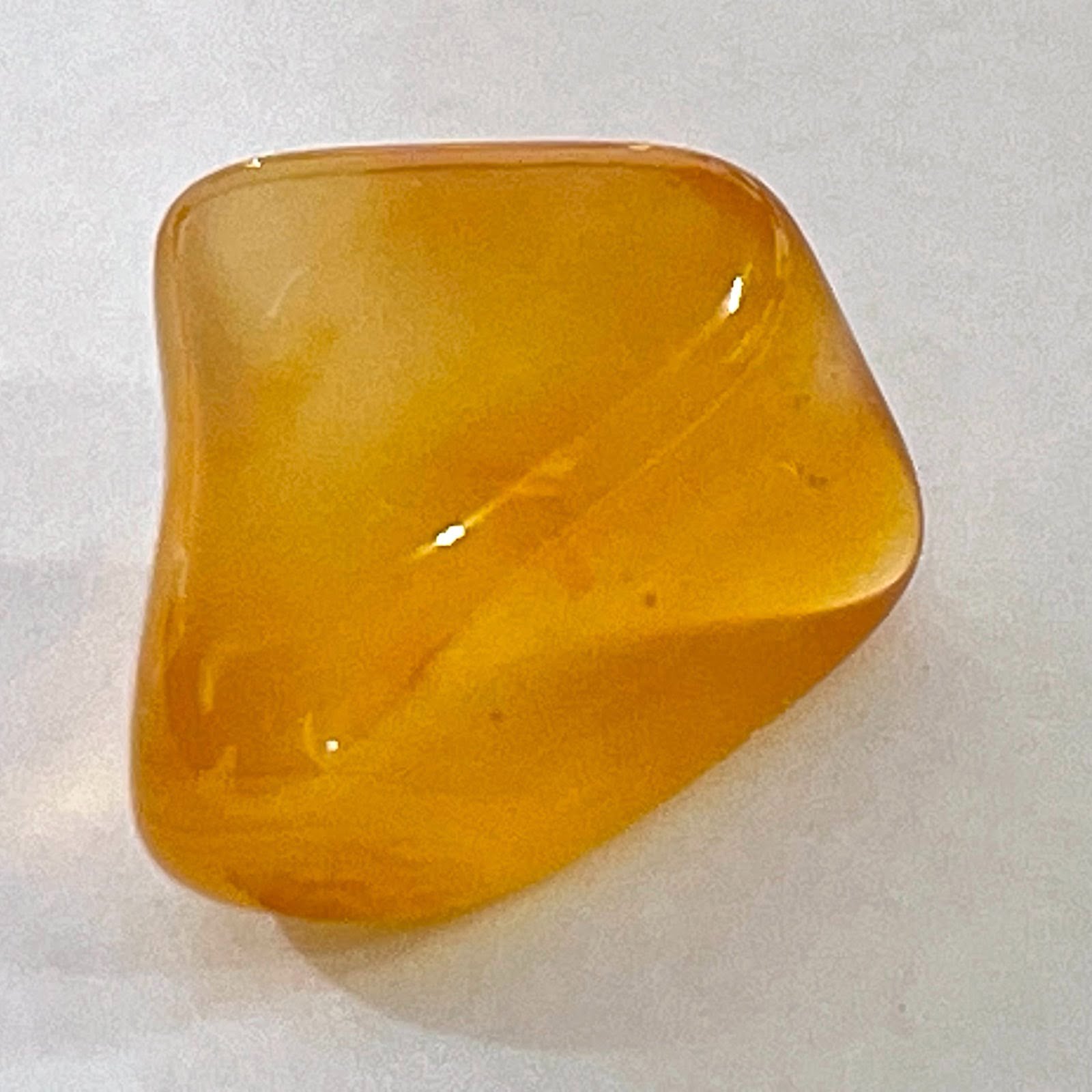 FOPL4 4.40 ct Fire Opal from Mexico Transparent and Beautiful