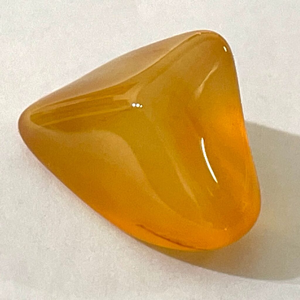 FOPL4 4.40 ct Fire Opal from Mexico Transparent and Beautiful