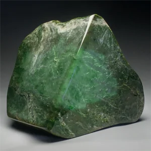 Sculpted Siberian Jade Nephrite Boulder