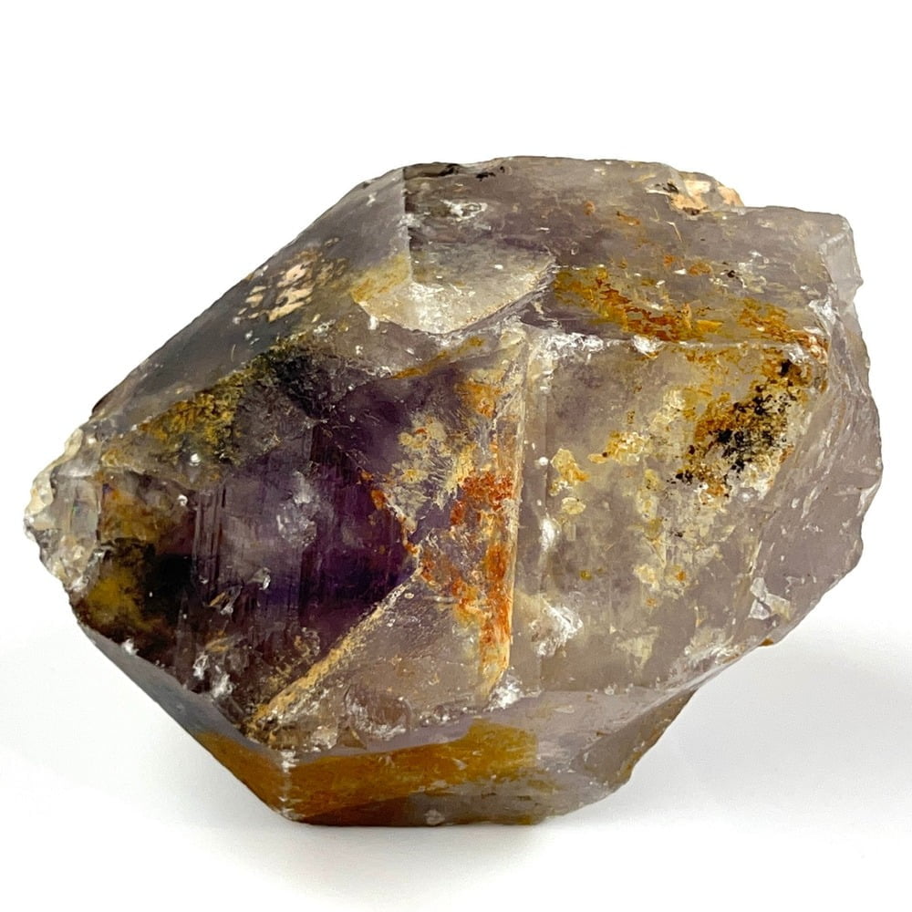 Large Natural Amethyst Point with Transparent Spots-#AMXY3-1