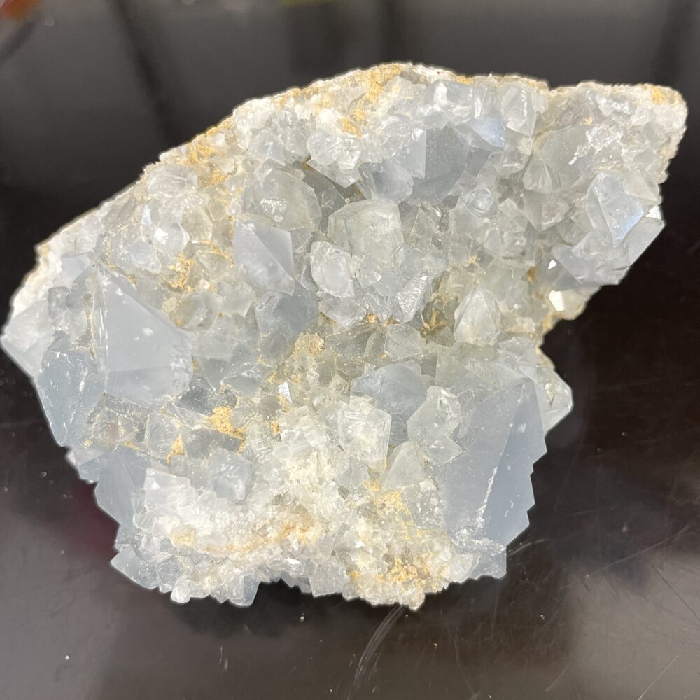 Blue Celestite Celestine Madagascar Geode with Crystals 263 g 9.2 oz - CEL3