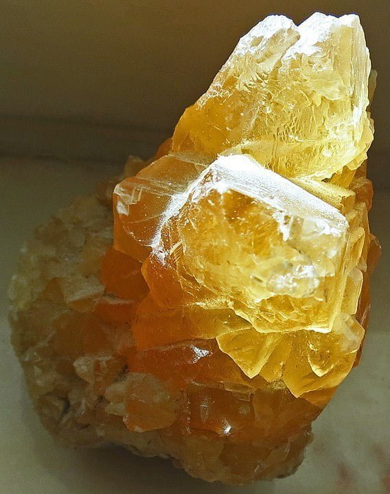 Calcite crystals Gibraltar Island Lake Erie Ohio