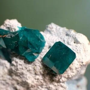 Dioptase from Tsumeb