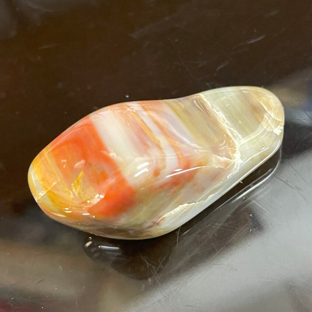 Arizona Rainbow Petrified Wood Polished Chunk Specimen 1.75 oz or 50g – AA11