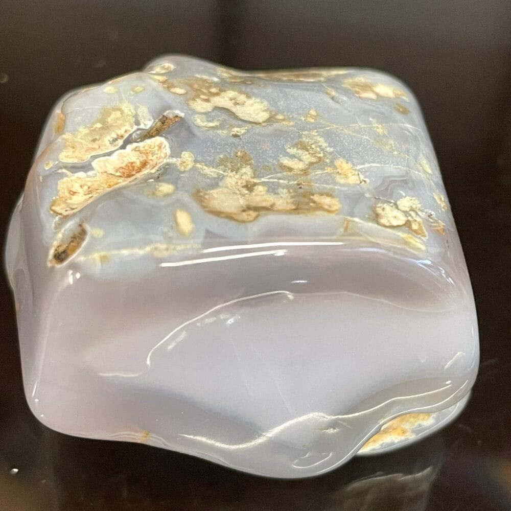 Rare Holly Blue (Calapooia) Agate, Said to Enhance Psychic Abilities 69g or 2.385 oz HBA21