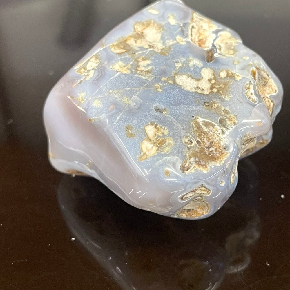 Rare Holly Blue (Calapooia) Agate, Said to Enhance Psychic Abilities 69g or 2.385 oz HBA21