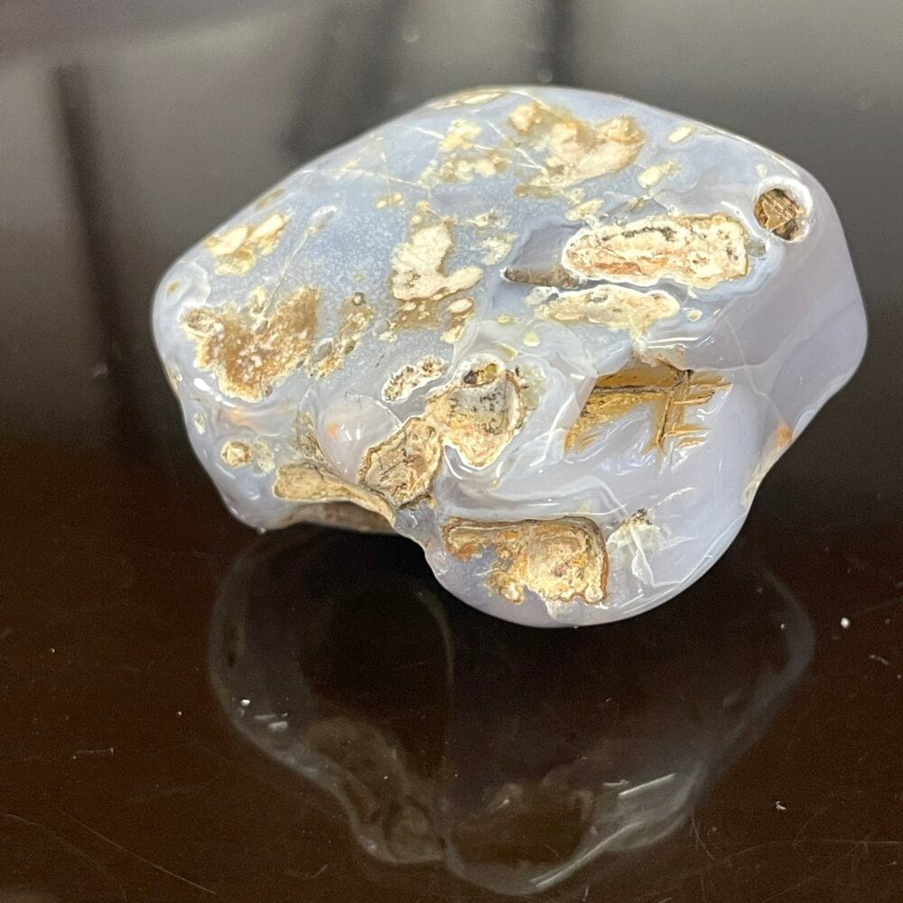 Rare Holly Blue (Calapooia) Agate, Said to Enhance Psychic Abilities 69g or 2.385 oz HBA21