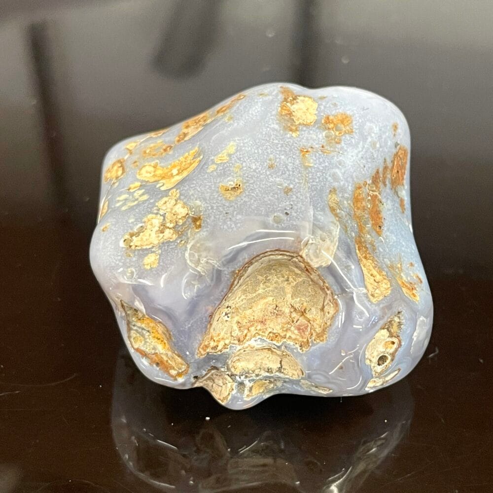 Rare Holly Blue (Calapooia) Agate, Said to Enhance Psychic Abilities 69g or 2.385 oz HBA21
