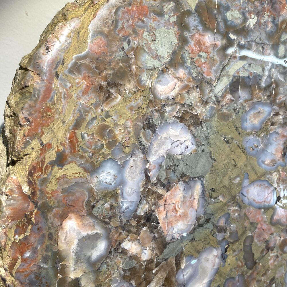 Extra Large Kentucky Agate Geode Nodule Polished - 7.5 lbs or 3400 g - KYA8