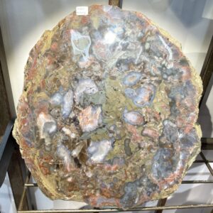 Huge Giant Kentucky Agate Geode Nodule Polished - 17 lbs or 7700 g - KYA7 Huge Giant Kentucky Agate Geode Nodule Polished - 17 lbs or 7700 g - KYA7