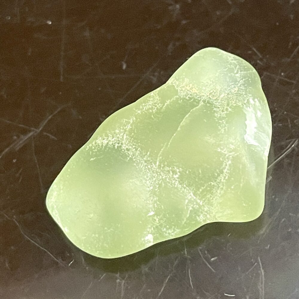 Prehinite Natural Shaped Tumble Polished 8.57 grams or .301 oz - PRX5