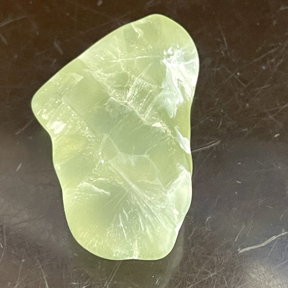 Prehinite Natural Shaped Tumble Polished 8.57 grams or .301 oz - PRX5