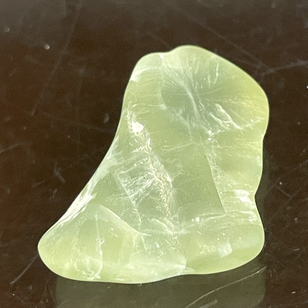 Prehinite Natural Shaped Tumble Polished 8.57 grams or .301 oz - PRX5