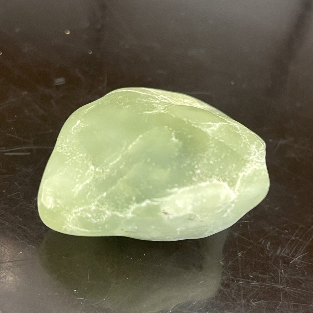 Prehinite Natural Shaped Tumble Polished 19.58 grams or .690 oz - PRX6