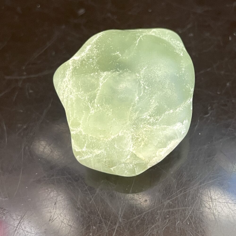 Prehinite Natural Shaped Tumble Polished 19.58 grams or .690 oz - PRX6