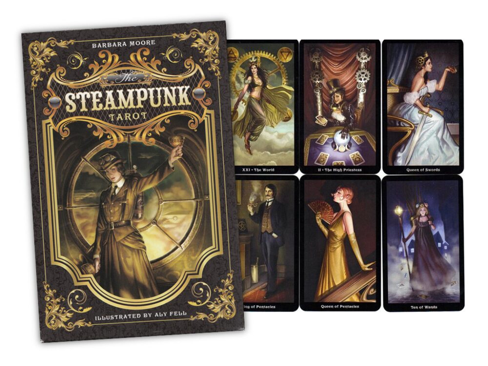 The Steampunk Tarot Card Deck illustrated by Aly Fell - TAC1