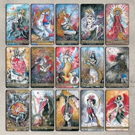 4 Worlds Tarot Card Deck -Where 4 Worlds Connect, Intertwine and Live Side by Side - TAC4