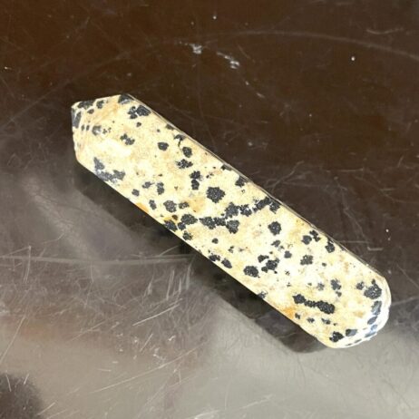 Dalmation Stone Wand or Pointer 2.3 Inches Long - WND2