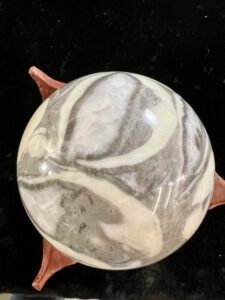 Thousand Eyes Shell Jasper Orb